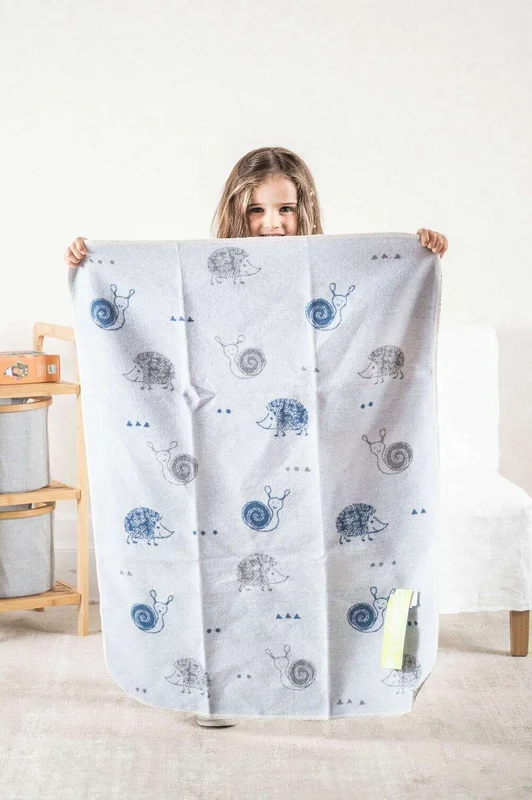 MANTA AUSTRIACA KIDS - ERIZO Y CARACOL 2 en Multicolor - Textiles, Uruguay | La Iberica, vista 3