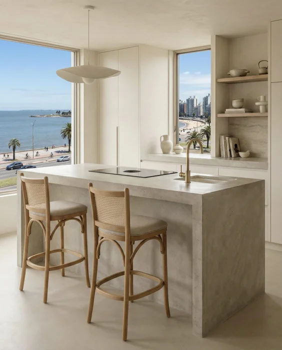 Banqueta Luxemburgo en Beige - Muebles, Uruguay | Indrana, vista 2