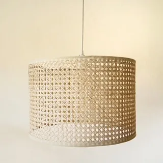 Pantalla de techo con esterilla en Madera natural - Lámparas colgantes, Uruguay | Decoramuss
