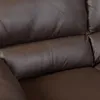 Sillón 2 Cuerpos Cuero Marron Florencia Choc. en CHOC. - Sillones y sofás, Uruguay | Divino, vista 6 de 7