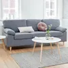 Mesa de centro GALTEN Ø75 blanco en Blanco - Mesas de arrimo, Uruguay | JYSK, vista 5 de 5