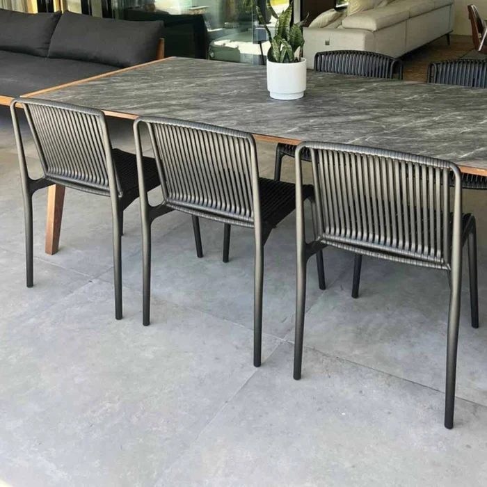 Silla Sicilia - Negra en Gris - Sillas, Uruguay | Walnut, vista 4
