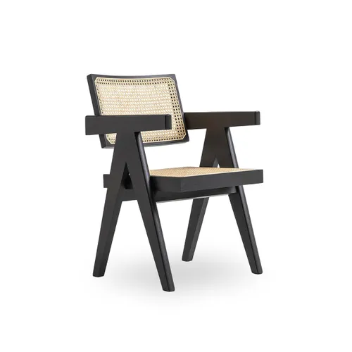Silla Berlin Apoyabrazos - Black | EN EXHIBICIÓN | SIN CAMBIO en Negro - Sillas, Uruguay | Samic