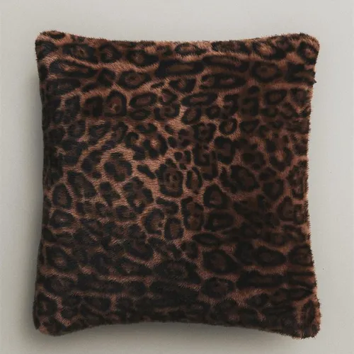 FUNDA COJÍN PELO Y ANIMAL PRINT en Multicolor - Textiles, Uruguay | Zara Home