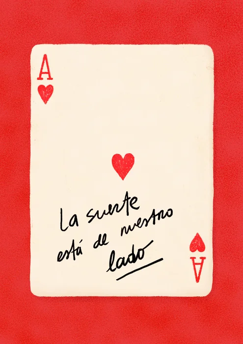 Afortunados - Cuadro con frases de amor o amistad en Multicolor - Láminas, Uruguay | Kiosko de Mar, vista 6