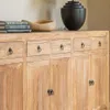 APARADOR OLMO MACIZO - 2.20 MTS en Madera natural - Bibliotecas, Uruguay | La Iberica, vista 2 de 18