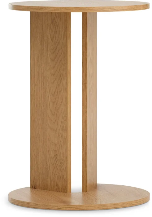 Mesa auxiliar RAASTED Ø40 color roble en Madera natural - Mesas de arrimo, Uruguay | JYSK