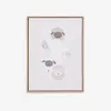 Cuadro Milu - de ovejas beige y blanco 40 x 30 cm en Rosa - Decoración de pared, Uruguay | Kavehome, vista 6 de 6