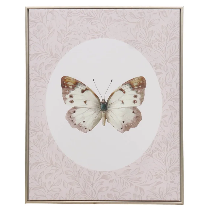 Cuadro Butterfly I, 40 Rosa Papel Wp2514737a en Rosa - Decoración de pared, Uruguay | Divino
