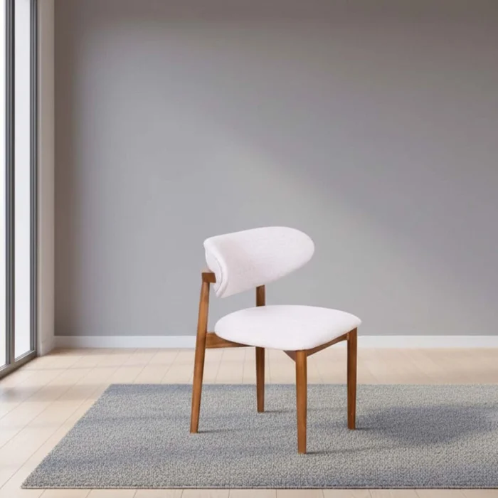 Silla De Comedor Rattan-y-madera Marron Mia Ii en Marrón - Sillas, Uruguay | Divino