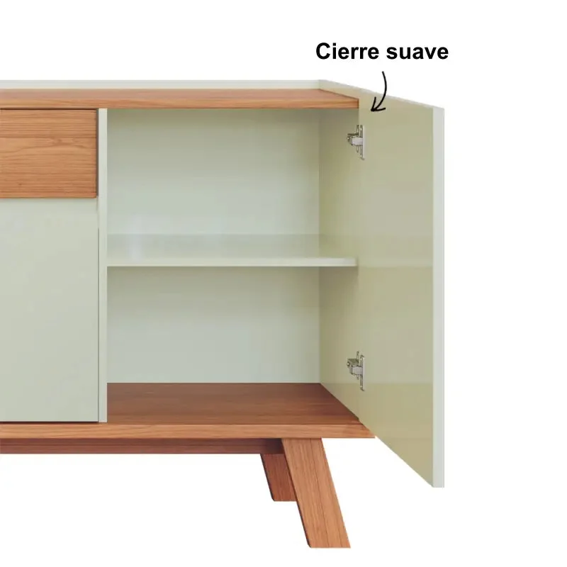 Aparador Buffet Linea Lisboa 100% MDF en Beige - Aparadores y recibidores, Uruguay | Balton, vista 4