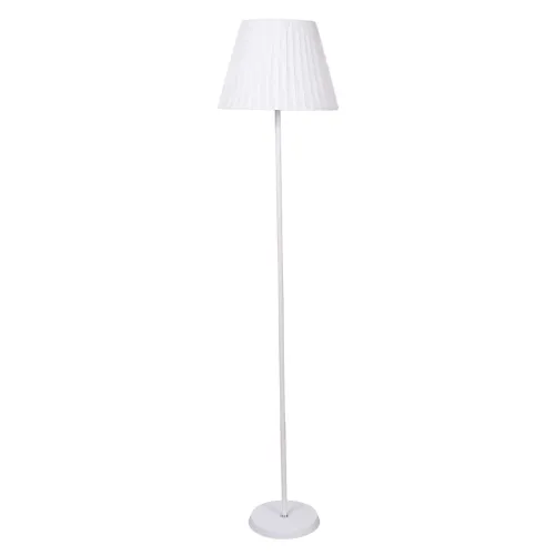 Lámpara De Pie Metal-y-tela Blanco Xyf8085 en Blanco - Lámparas de pie, Uruguay | Divino