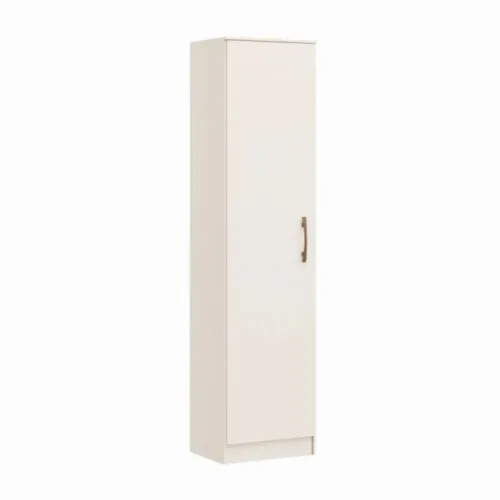 Panelero Liz 1 Puerta Blanco en Blanco - Roperos y placares, Uruguay | Albanés