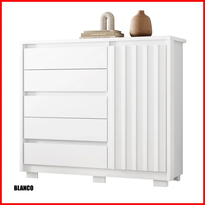 Comoda con puerta – Duetto 190 en Multicolor - Cómodas, Uruguay | Punto Unión, vista 2