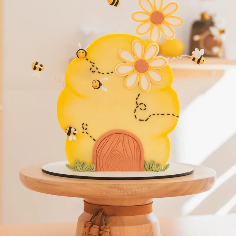 Pie de Torta triple fleco — 35 cm - Decoración, Uruguay | Dreams On Time