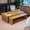 Set de mesas nido Sofi en Madera natural - Mesas de living, Uruguay | De Arcos, vista 1 de 3