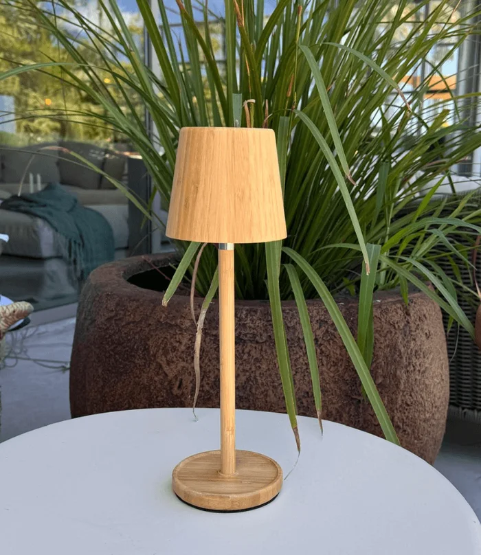 L. MESA RECARGABLE MONTREAL 15X32 en Madera natural - Lámparas de mesa, Uruguay | Masinfinito Casa, vista 2