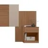 Respaldo Cabecera 2 Plazas Con Mesas De Luz 1 Cajon en CARVALHO FENDI - Respaldos de cama, Uruguay | Soy Hogar, vista 5 de 8