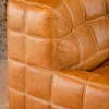 BUTACA COLUMBIA - CUERO ITALIANO CARAMELO en Marrón - Sillones y sofás, Uruguay | La Iberica, vista 33 de 40