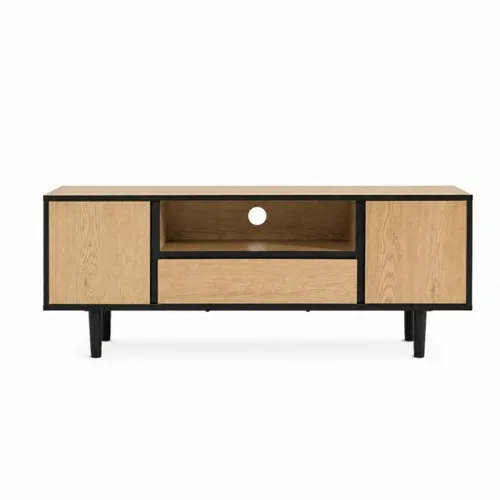 Rack para TV Bronx en Madera natural - Mesas de living, Uruguay | Samic