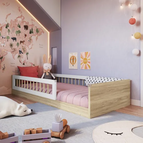 Cama Infantil Estilo Montessori Marrón - Dormitorio, Uruguay | RM Muebles y Deco