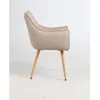Butaca BRUNA en PU - Beige en Beige - Butacas, banquetas y puffs, Uruguay | Finkel, vista 3 de 5