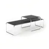 Mesa Baja Bauhaus SETX2 Black | PREVENTA en Negro - Mesas de living, Uruguay | Samic, vista 1 de 4