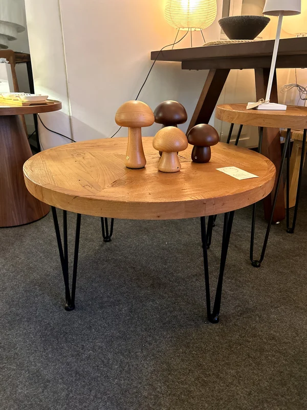 Mesa madera redonda KENYA en Madera natural - Mesas de living, Uruguay | Simple Deco, vista 9