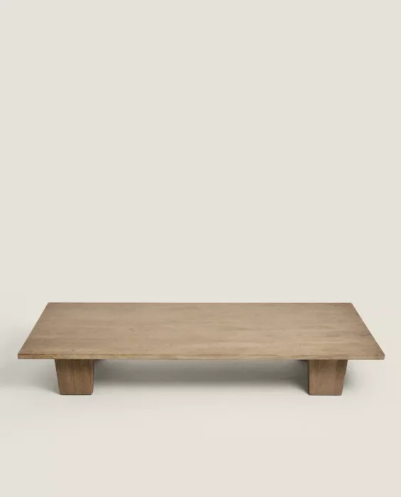MESA CENTRO MADERA OLMO en Marrón - Mesas de living, Uruguay | Zara Home, vista 3