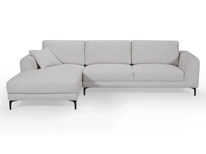 Sofa con Chaise ASPEN Natural en Blanco - Sillones y sofás, Uruguay | Finkel, vista 2