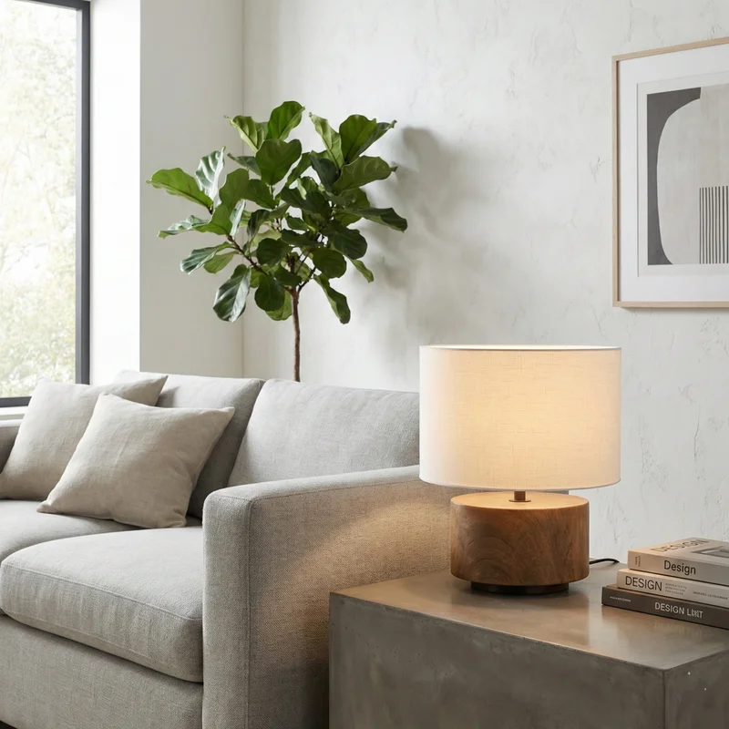 Nórdica Block en Madera natural - Lámparas de mesa, Uruguay | La Perla, vista 4