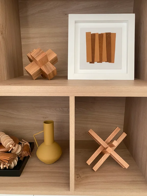 Figura geométrica en madera maciza - 3 cm (9cm) - Decoración, Uruguay | Dreams On Time, vista 17