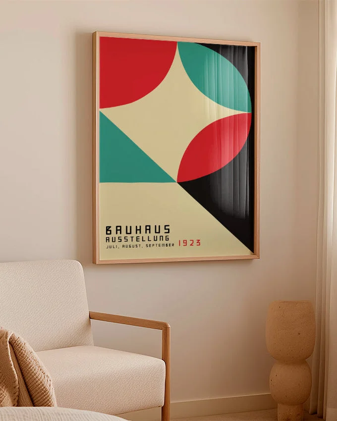 Bauhaus - Serie N.01 en Multicolor - Láminas, Uruguay | La Cuadrería, vista 2