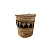 CANASTO CRAFTS TRIANGULOS 43X36X51 NEGRO en Negro - Canastos, Uruguay | Masinfinito Casa, vista 1 de 2