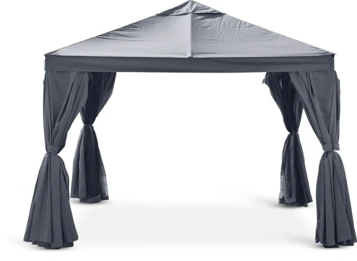 Gazebo NORDMARKA 3x3x2,78 m gris en Gris - Muebles para el exterior, Uruguay | JYSK