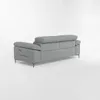 SOFÁ ELECTRICO TECH GRIS 3 CUERPOS - Sillones y sofás, Uruguay | Viasono, vista 4 de 5