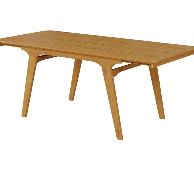 Mesa Extenisble LARGA 1.37m en Madera natural - Mesas de comedor, Uruguay | Finkel