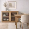 Aparador AMBAY Natural con Vidrio en Madera natural - Aparadores y recibidores, Uruguay | Finkel, vista 3 de 5