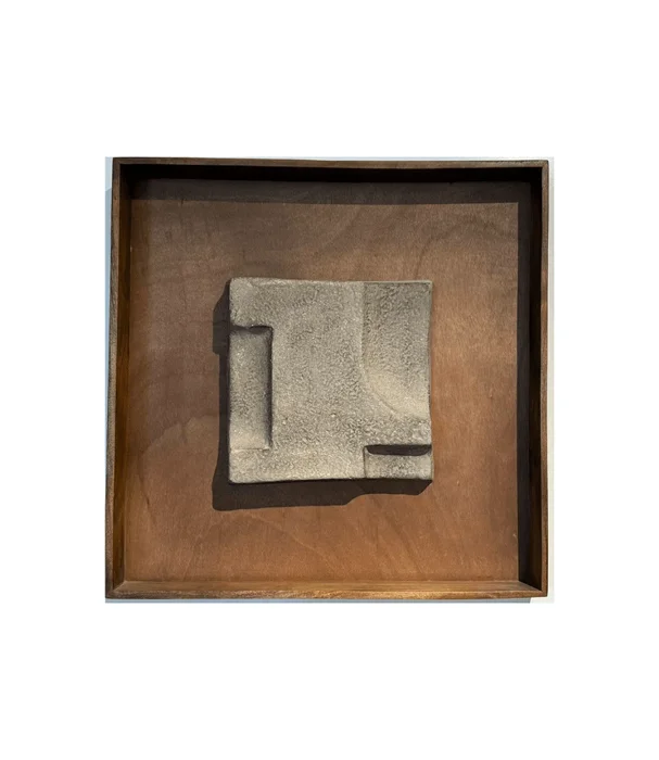 CUADRO ARTERIORS CUADRADO MADERA 69X68 en Madera natural - Espejos, Uruguay | Masinfinito Casa