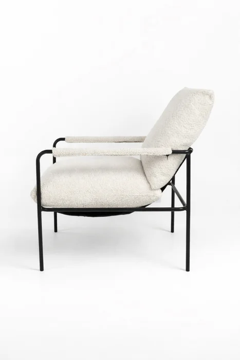 Butaca Dominique - Crema en Madera natural - Sillones y sofás, Uruguay | Indian, vista 4