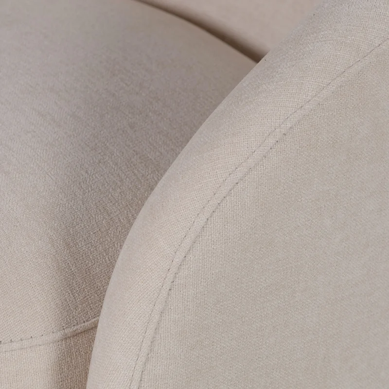 Butaca Sway Giratoria - Tela Microfibra - 110 (Crudo) en Beige - Butacas, banquetas y puffs, Uruguay | Nyr, vista 4