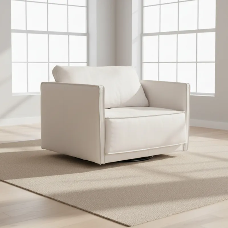 Butaca 1 Cuerpo Cuero-100-natural Blanco Romeo Tp2 Grano en Blanco - Sillones y sofás, Uruguay | Divino