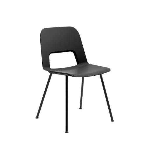 Silla Piazza en Negro - Sillas, Uruguay | Seppia