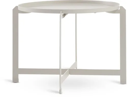 Mesa auxiliar BORRE Ø50xA40 beige en Beige - Muebles para el exterior, Uruguay | JYSK