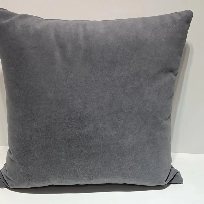 ALMOHADON 40X40 - TELA GRIS en Gris - Textiles, Uruguay | Champagne Home