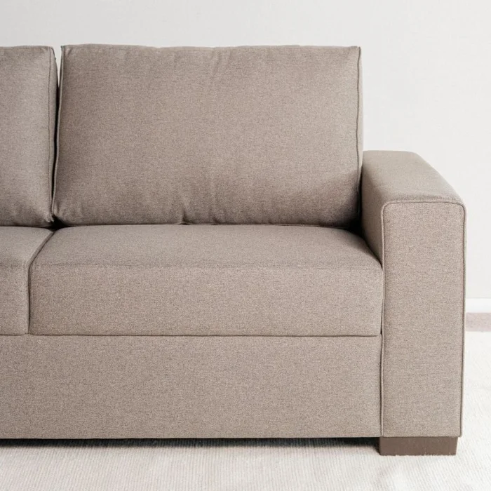 Sofá Segovia 3 cuerpos - Gris en Gris - Sillones y sofás, Uruguay | Fábrica Italiana, vista 5