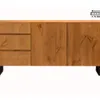 Aparador IRON 1.60m en Madera natural - Aparadores y recibidores, Uruguay | Finkel, vista 2 de 2