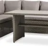 Set jardín AGERMOSE 6 plazas natural en Madera natural - Muebles para el exterior, Uruguay | JYSK, vista 1 de 5