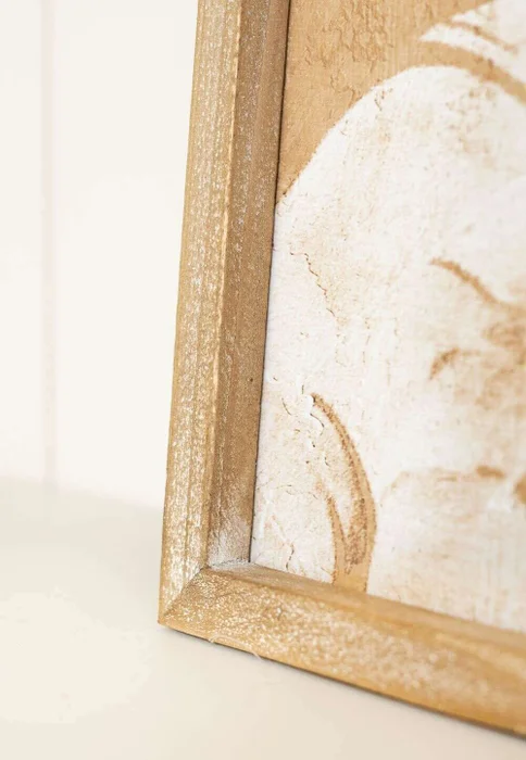 CUADRO PALMA BEIGE 2 - 80 X 60 CMS en Beige - Decoración de pared, Uruguay | La Iberica, vista 4