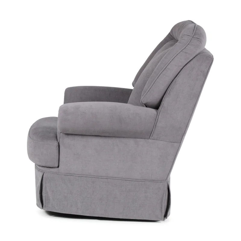 Butaca Bergere Sense giratoria - Tela Aquaclean - A fabricar en Gris - Butacas, banquetas y puffs, Uruguay | Nyr, vista 4